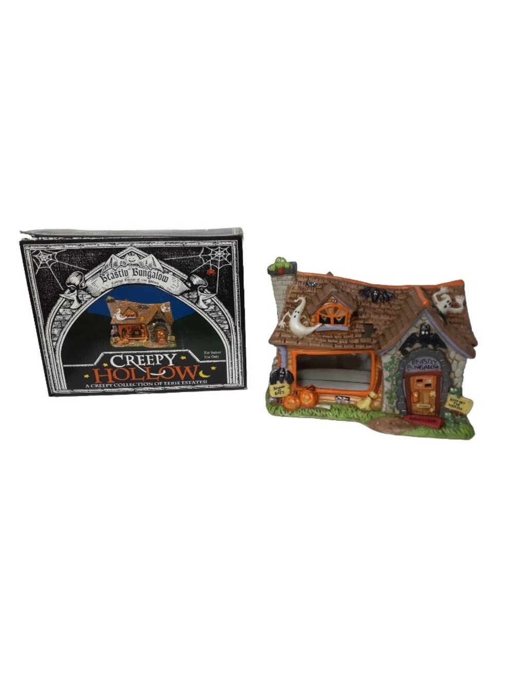 Midwest Of Cannon Falls Beastly Bungalow Limited, Halloween Village. Missing pc